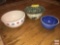 Pottery mixing bowls - 3