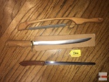 Kitchen - Utensils - 3 bread knives