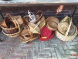 Baskets - lg. lot misc. baskets