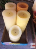 Candles - 5 used Mill Valley Candleworks