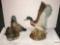 Decanters - 2 Duck decanters, Ducks Unlimited 1980 and Jim Beam - Ducks Unlimited