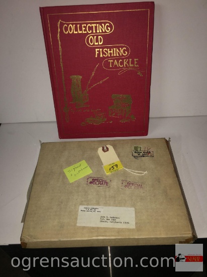 Books - Fishing - signed 1st edition by both authors #55, 1980 "Collecting Old Fishing Tackle"