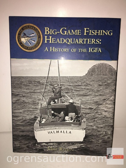Books - Fishing - signed by author #580/900 Mike Rivkin, 2005 Big Game Fishing Headquarters - IGFA