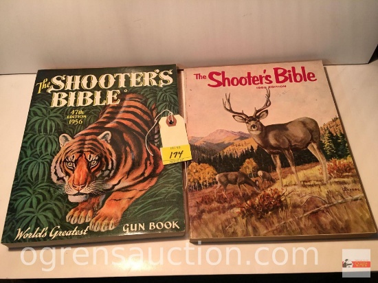 Books - Guns - 2 "Shooter's Bibles" 1956 47th ed. & 1960 51st edition