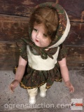 Doll - vintage old wind up Doll