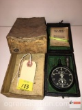 Military - US Army Air Forces Tacometer in case and box