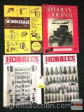 Books - 4 catalogs - 2-1950 Hobbies, 1955 Wholesale Catalog & 1952 Antique Journal