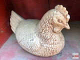 Yard & Garden - Heavy cement chicken, 12