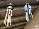 Yard & Garden - Wind chimes, 2 lg. wooden, 47