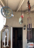 Yard & Garden - wind chimes, 2 sun motif 28