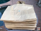 Double handled paper bags, 15.5