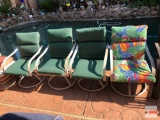 Yard & Garden - 4x's-the-money swivel patio chairs w/cushions