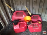 Tools - 4 gas cans