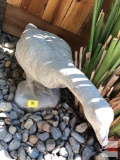 Yard & Garden - cement goose, statuary, 13