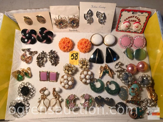Jewelry - Earrings, clip-on