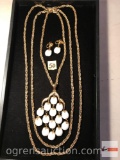 Jewelry - Jewelry - Demi-parure set necklace & earrings
