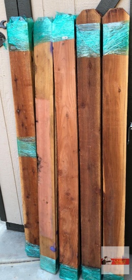 Yard & Garden - fence wood, 18 ct. dog earred, 5.5"wx6' ft.