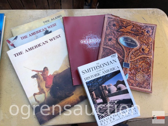 Books - 6 - American West, The Alamo, Smithsonian Historic America, Oklahoma
