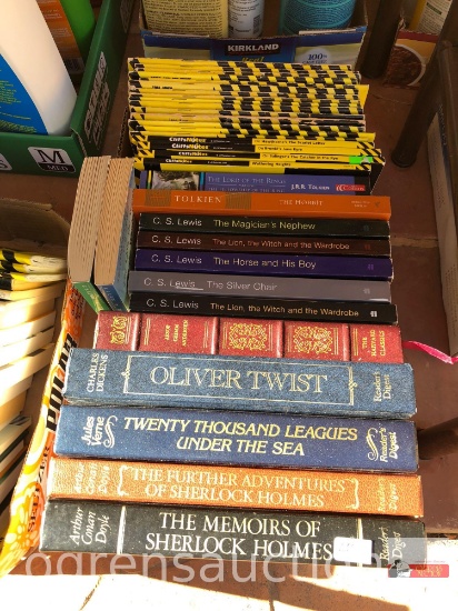 Books - Classics, CS Lewis, Tolkien and Cliff Notes etc.