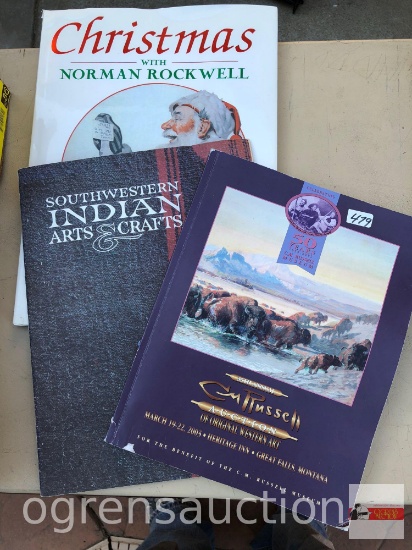 Books - Art - Charles Russell, Norman Rockwell, Southwest Indian Arts & Crafts