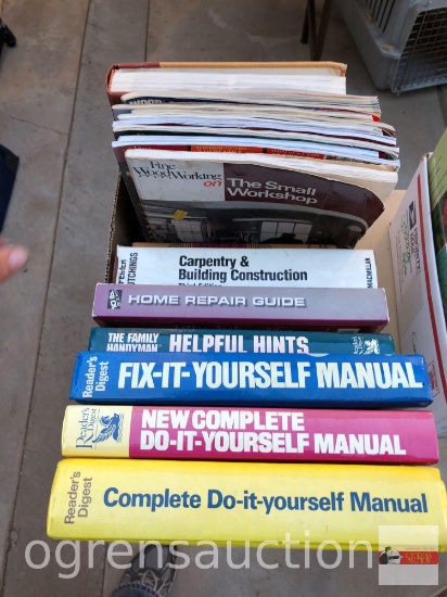Books - 8+ magazines - Home Repair, Do-it-Yourself, Power tools