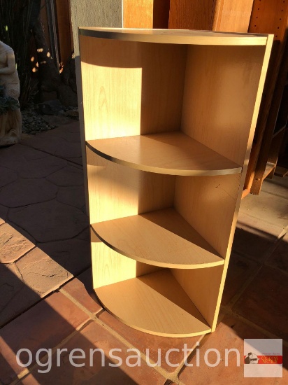 Storage Shelf - Oak, 3 shelves, 16.5"wx12"dx31.5"h