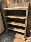 Yard & Garden - wooden storage shelf, 37