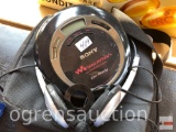 Sony Walkman w/ headphones and pouch