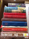 Books - 10 vintage - Hans Brinker, Heidi, My Friend Flicka, Black Beauty, Wizard of Oz, Butch Cassid