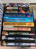 Books - Novels - 10 James Patterson, hardback