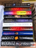 Books - Novels - 10 - Dean Koontz, hardback