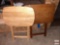 2 lg. wooden folding tray tables, 22