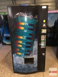 Soda Vending machine - Dixie-Narco Series II Electronics Can/bottle vender coin, 8 slot, Gets cold