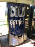 Soda Vending machine - Dixie-Narco refrigerated vending machine, 8 slot, NOT COOL