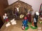 Holiday Decor - Christmas Nativity - 11 pc. (missing Mary) Italy