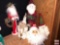 Holiday Decor - Christmas - 5 Holiday Living Santa figures