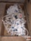 Holiday Decor - Christmas - Mini Light strands, white cords for displays
