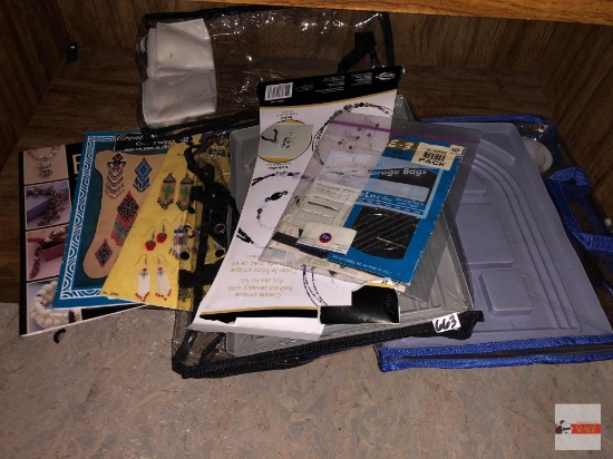 Crafting - bead boards and jewelry/bead making books
