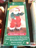 Holiday Decor - Christmas - Santa, Hip Shakin', sings & dances, batt.op