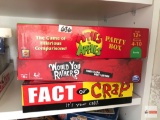 Games - 3 - Apples to Apples, Would You Rather?, Fact or Crap