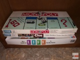 Games - 3 - Monopoly, Clue, Life