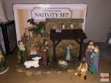 Holiday Decor - Christmas Nativity - 9 pc. set