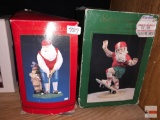 Holiday Decor - Christmas - Sports Santa Figurines, 2