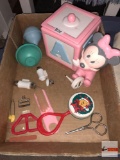Baby items - Baby accessories and Minnie Mouse ceramic box