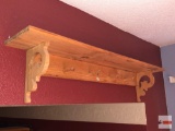 Accent Wood wall shelf