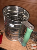 Kitchen collectibles - 8 utensils w/wooden handles