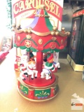Holiday Decor - Christmas - Electronic Carousel with lights, 9