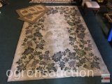 Area rug - 3 rugs - lg. leaf decor 94