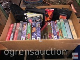 Sega Genesis Lion King Game and 11 empty game boxes and misc. instruction booklets + 3 Dr. Seuss VHS