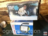 Work lite 500 watt, orig. box quartz/halogen & Shur Grip tire chains